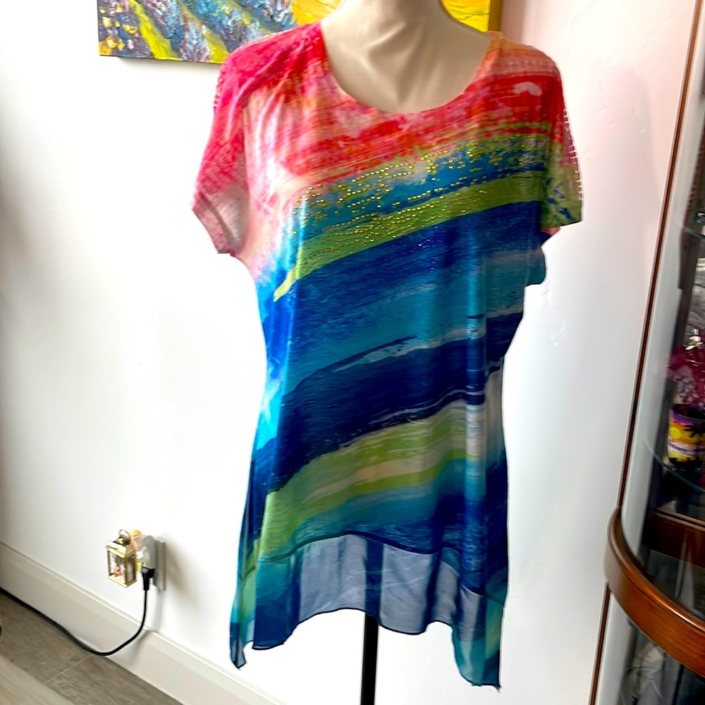 French Blue tunic